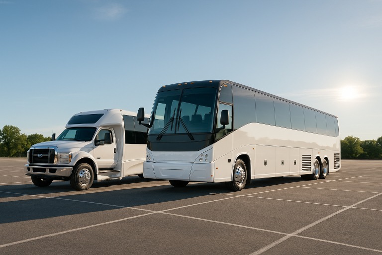 Charter Bus in Monterey