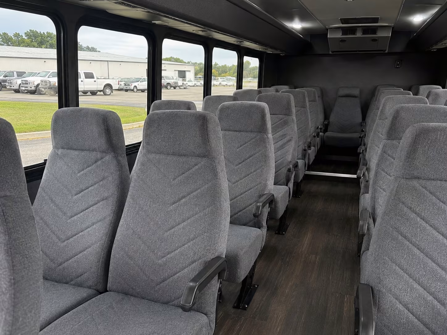 18 passenger minibus inside