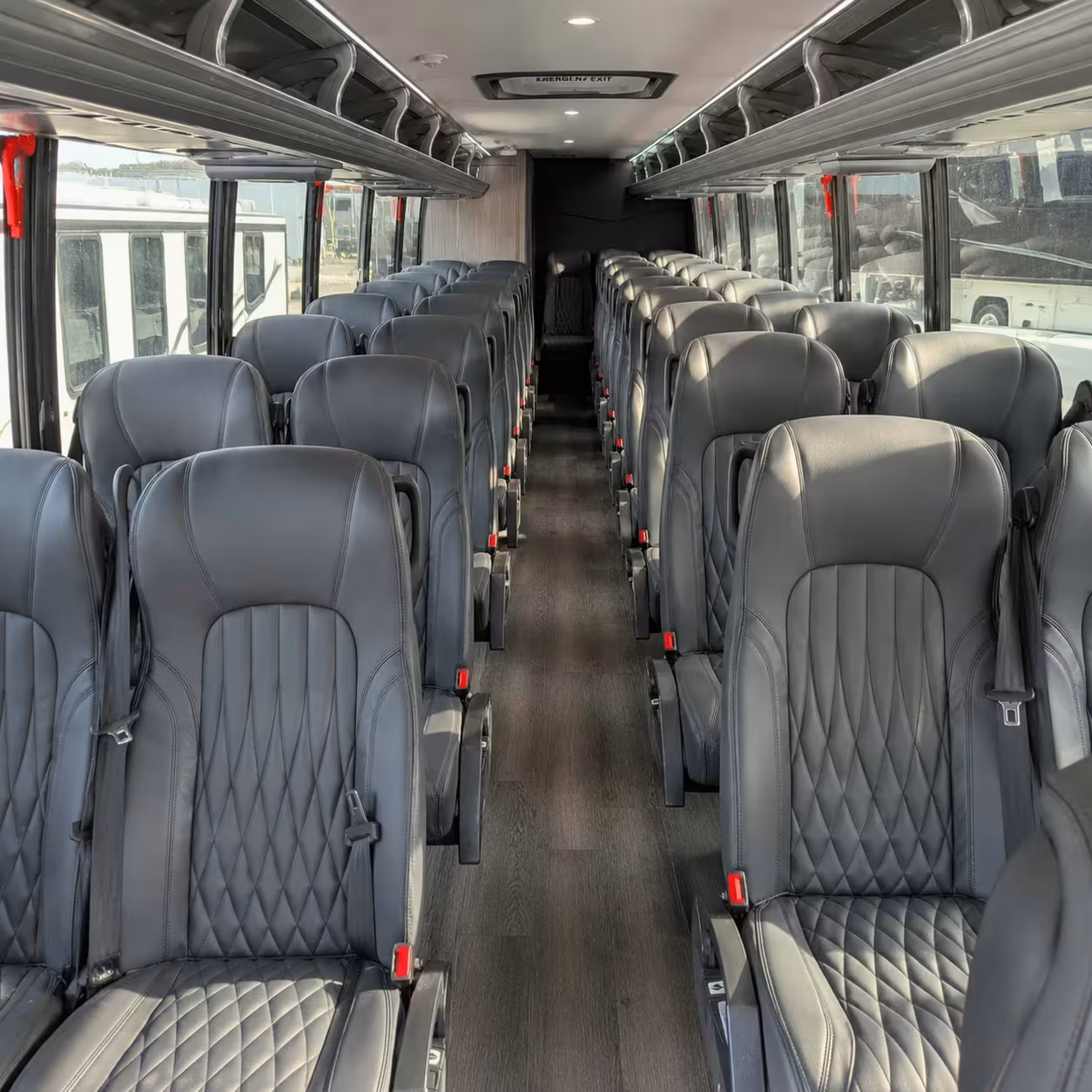 25 passenger minibus interior