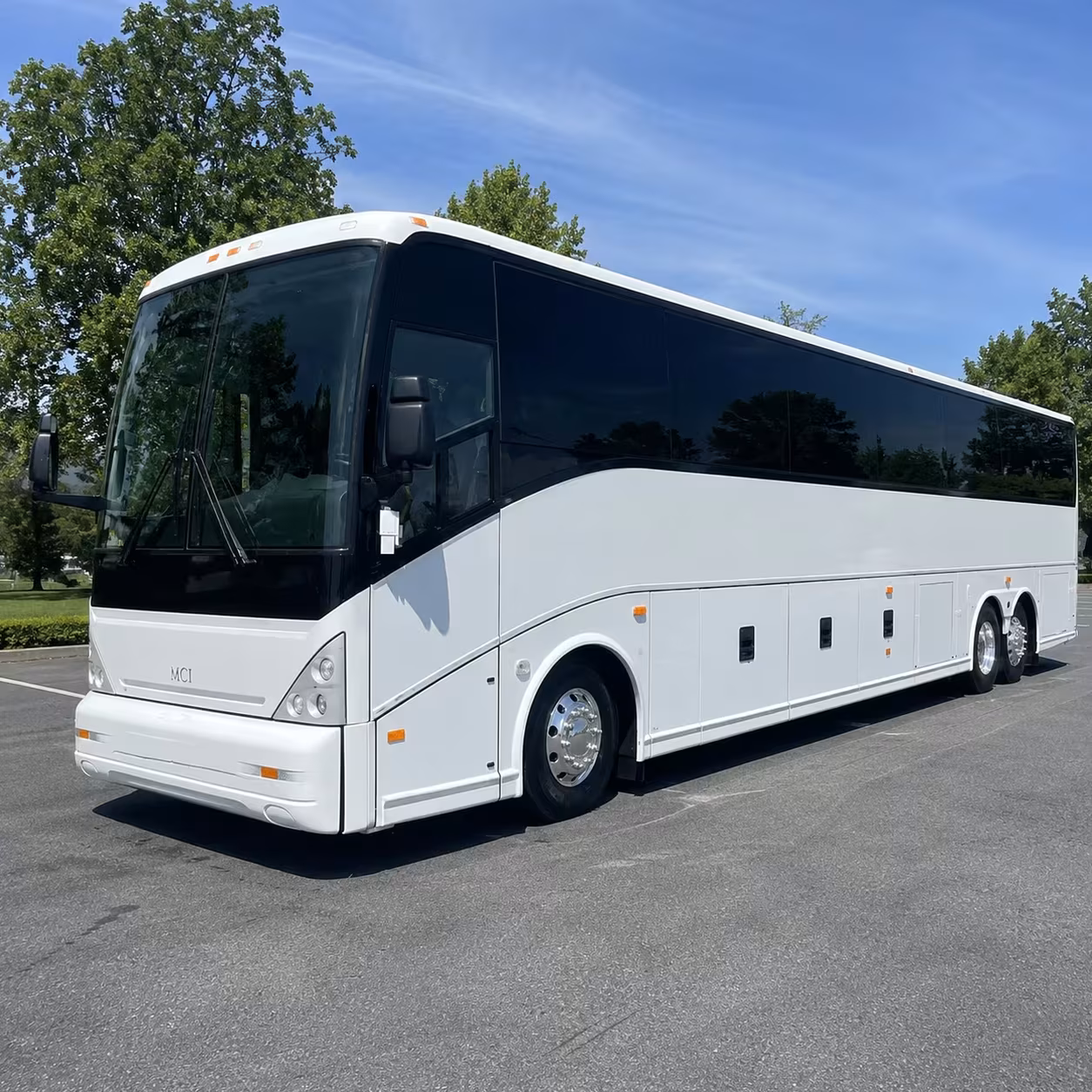 bus rental options for monterey trips