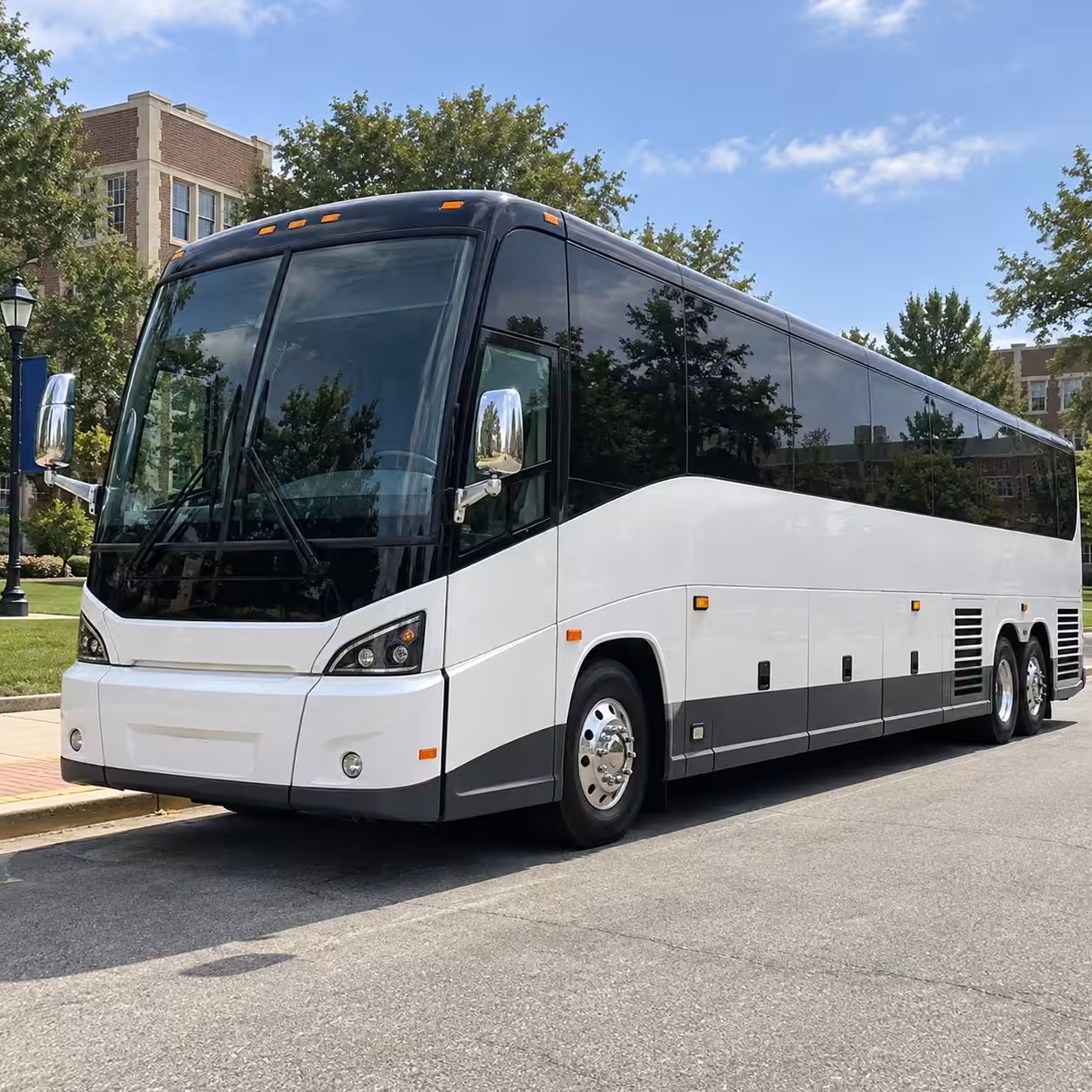 monterey bus rentals for corporate sporting events and team building
