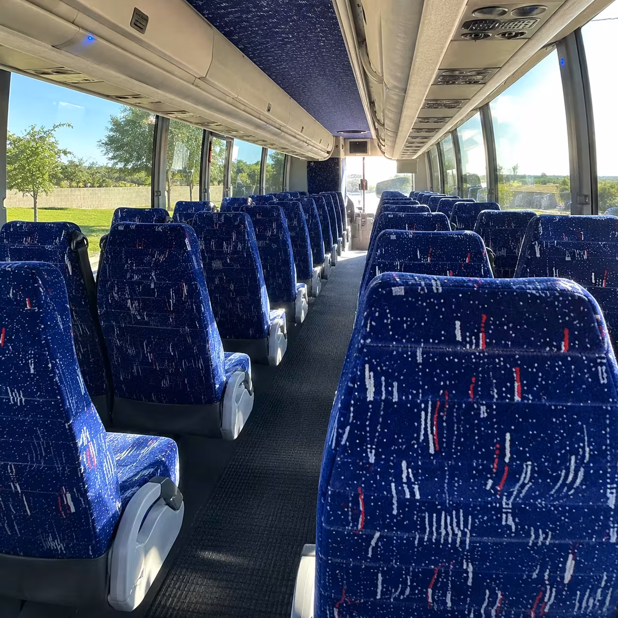 monterey charter bus interior gallery