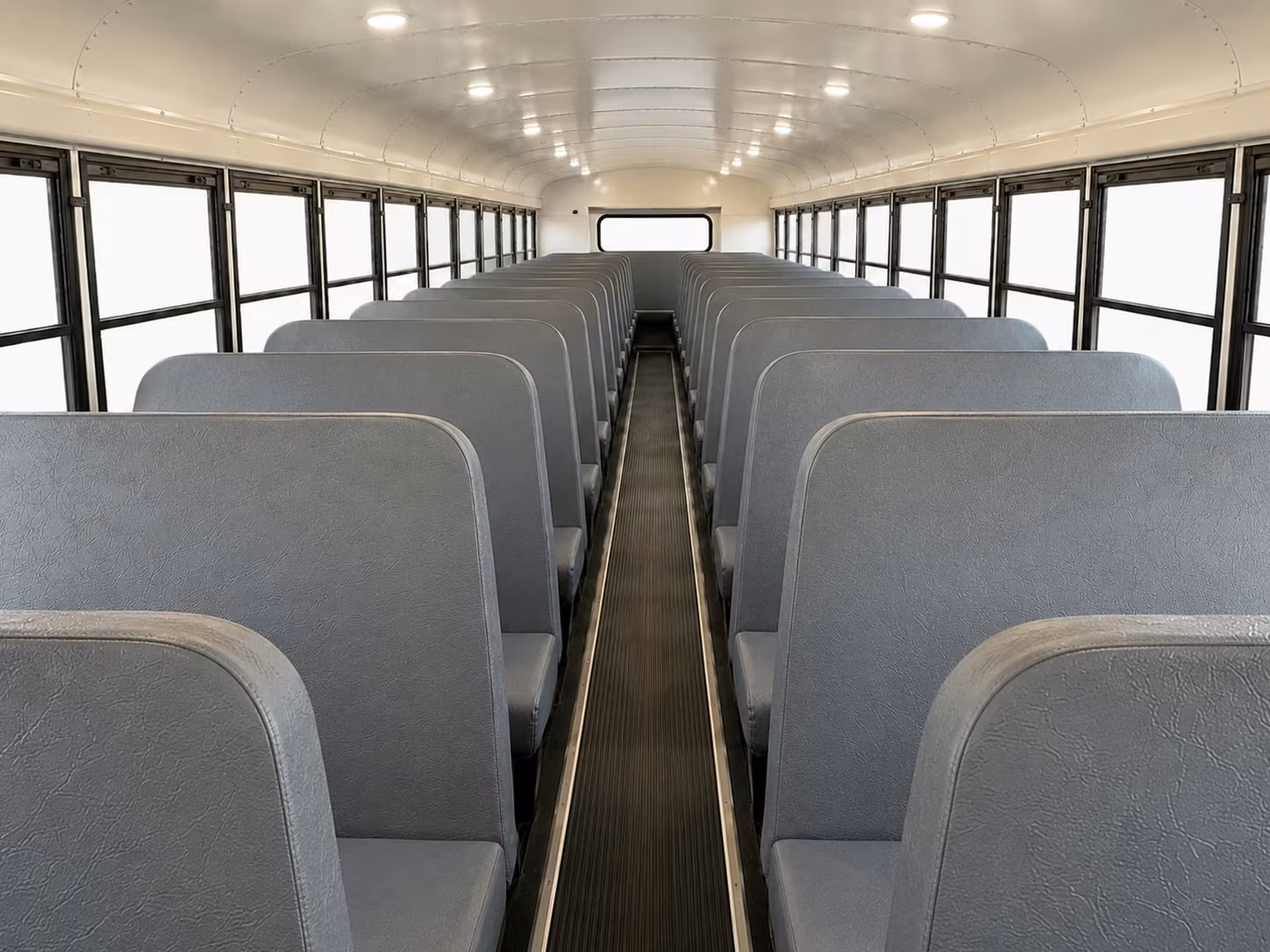 school bus interior