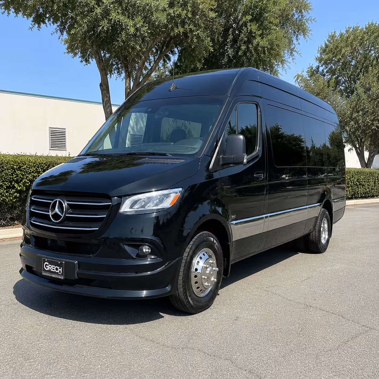sprinter van with driver
